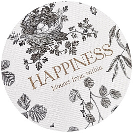 Ежедневник датированный 2026 IF 14х20см 160л, на спир Happiness I1755/black