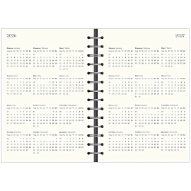 Ежедневник датированный 2026 год InFolio Basic искусственная кожа А5 160 листов синий, I1751emb/blue