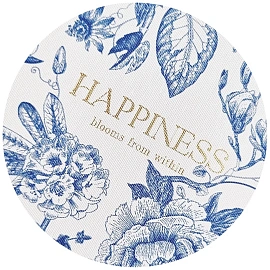 Ежедневник датированный 2026 год InFolio Happiness искусственная кожа А5 176 листов, I1732/blue