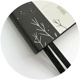 Ежедневник датированный 2026 IF 14х20см 176л, мягкий, Nightfall I1736/light