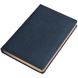 Ежедневник датированный 2026 IF 14х20см 176л, тверд Britannia I1710/blue