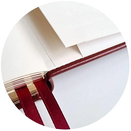 Ежедневник датированный 2026 год InFolio Britannia натуральная кожа А5 176 листов бордовый (золотистый обрез), I1710/bordo