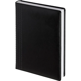 Ежедневник датированный 2026 IF 14х20см 176л, тверд Lozanna AZ2805/black