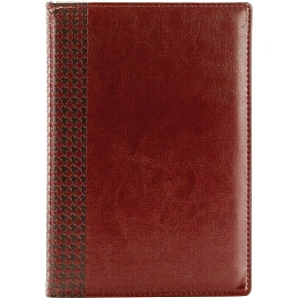 Ежедневник датированный 2026 IF 14х20см 176л, тверд Lozanna AZ2805/brown