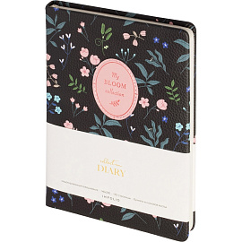 Ежедневник недатированный IF 14х20см 192 стр, твердый, Diary, I1660/black