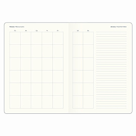 Ежедневник недатированный IF 14х20см 192 стр, твердый, Diary, I1660/black