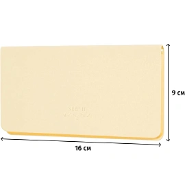 Еженедельник датированный 2026 год InFolio Candy искусственная кожа А6 64 листа жёлтый, I1843/yellow