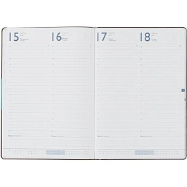 Ежедневник датированный 2026 ESCALADA А4 (210х297мм), 120л, коричнев 70206