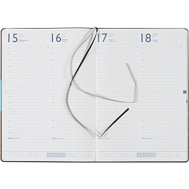 Ежедневник датированный 2026 ESCALADA А4 (210х297мм), 120л, коричнев 70206