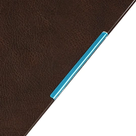 Ежедневник датированный 2026 ESCALADA А4 (210х297мм), 120л, коричнев 70206