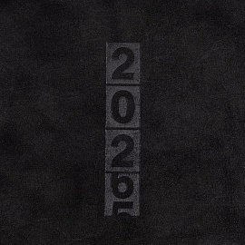 Ежедневник датированный 2026 ESCALADA А5 (146x211мм), 176л, черный 70269