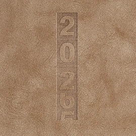 Ежедневник датированный 2026 ESCALADA А5 (146x211мм), 176л, бежевый 70270