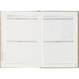 Ежедневник датированный 2026 ESCALADA А5 (146x211мм), 176л, бежевый 70270