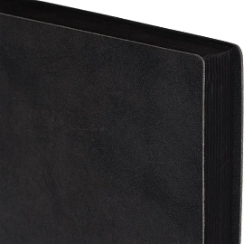 Ежедневник датированный 2026 год Escalada искусственная кожа А5 176 листов чёрный (чёрный обрез), 70273