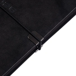 Ежедневник датированный 2026 год Escalada искусственная кожа А5 176 листов чёрный (чёрный обрез), 70273