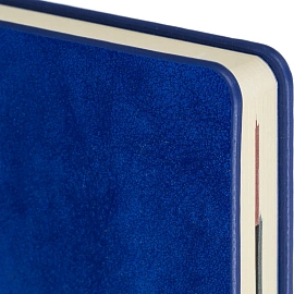 Ежедневник датированный 2026 год Escalada искусственная кожа А6+ 176 листов синий, 70292