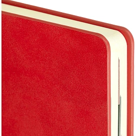 Ежедневник датированный 2026 ESCALADA А6+ (126x174мм), 176л, красный 70293