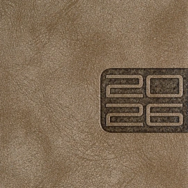 Ежедневник датированный 2026 ESCALADA А6+ (126x174мм), 176л, бежевый 70294