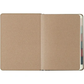 Ежедневник датированный 2026 ESCALADA А6+ (126x174мм), 176л, бежевый 70294