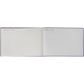 Еженедельник датированный 2026 год Escalada искусственная кожа 181х127 мм 64 листа сиреневый, 70344