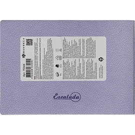 Еженедельник датированный 2026 год Escalada искусственная кожа 181х127 мм 64 листа сиреневый, 70344