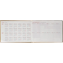 Еженедельник датированный 2026 год Escalada искусственная кожа 181х127 мм 64 листа, 70346