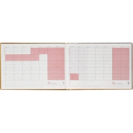 Еженедельник датированный 2026 год Escalada искусственная кожа 181х127 мм 64 листа, 70346
