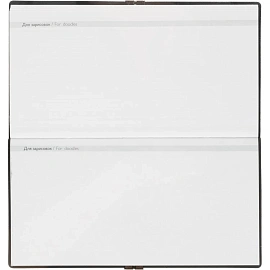 Еженедельник датированный 2026 ESCALADA 175х95мм, 64л, черный 70392