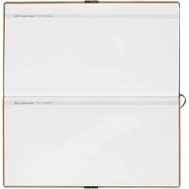 Еженедельник датированный 2026 ESCALADA 175х95мм, 64л, бежевый 70395