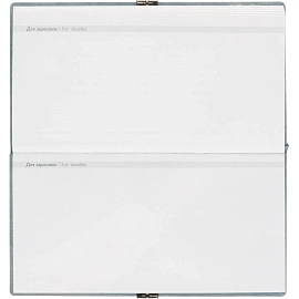 Еженедельник датированный 2026 ESCALADA 175х95мм, 64л, голубой 70396