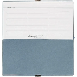 Еженедельник датированный 2026 ESCALADA 175х95мм, 64л, голубой 70396