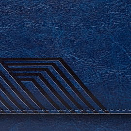 Планинг датированный 2026 год Escalada искусственная кожа 310x130 мм 64 листа синий (синий обрез), 70324