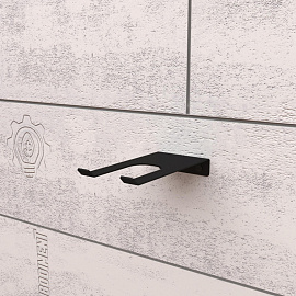 Держатель диспенсера универсальный Embodiment настенный чёрный EMB-HSD-W-B