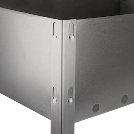 Мангал сборный Сокол Эконом 400х250х400 мм (6 шампуров)