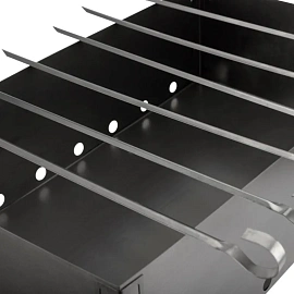 Мангал сборный Сокол Эконом 400х250х400 мм (6 шампуров)