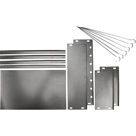 Мангал сборный Сокол Эконом 400х250х400 мм (6 шампуров)