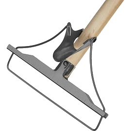 Универсальная швабра деревянная с зажимом для тряпки 17.5x2.2 см рукоятка 120 см