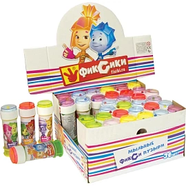 Мыльные пузыри Веселая Затея Фиксики 60 мл