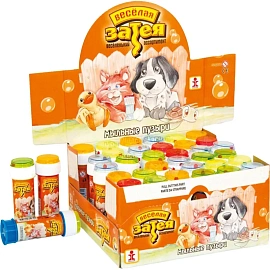 Мыльные пузыри Веселая Затея Животные 60 мл фото Мыльные пузыри Веселая Затея Животные 60 мл