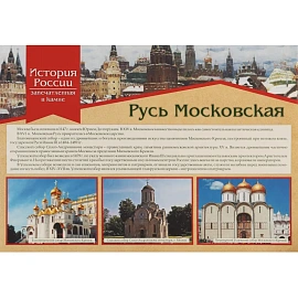 Плакат Издательство Учитель стория России запечатлённая в камне (420х297 мм)