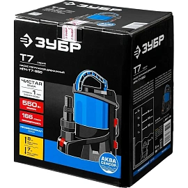 Насос дренажный для чистой воды Зубр Профессионал НПЧ-Т7-550 фото Насос дренажный для чистой воды Зубр Профессионал НПЧ-Т7-550