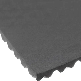 Коврик входной (придверный) ячеистый (ромб) грязезащитный 48x68 см серый