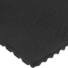 Коврик входной (придверный) ячеистый (соты) грязезащитный 68x120 см чёрный