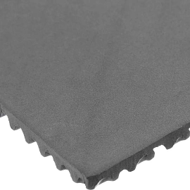 Коврик входной (придверный) ячеистый (соты) грязезащитный 68x120 см серый