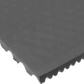 Коврик входной (придверный) ячеистый (ромб) грязезащитный 68x83 см серый