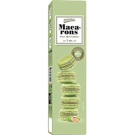 Пирожное миндальное  Макарон Акульчев со вкусом фисташки 60г