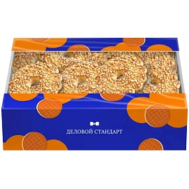 Печенье сдобное Деловой Стандарт Коржик с орехом 670 г