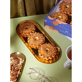 Печенье сдобное Деловой Стандарт Коржик с орехом 670 г