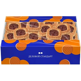 Печенье сдобное Деловой Стандарт Лукошко вишня-черешня 750 г