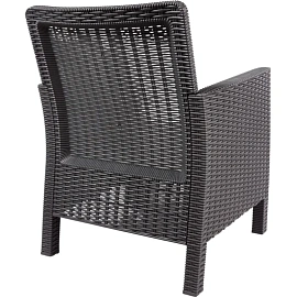 Кресло TDT тёмно-серое (пластик)